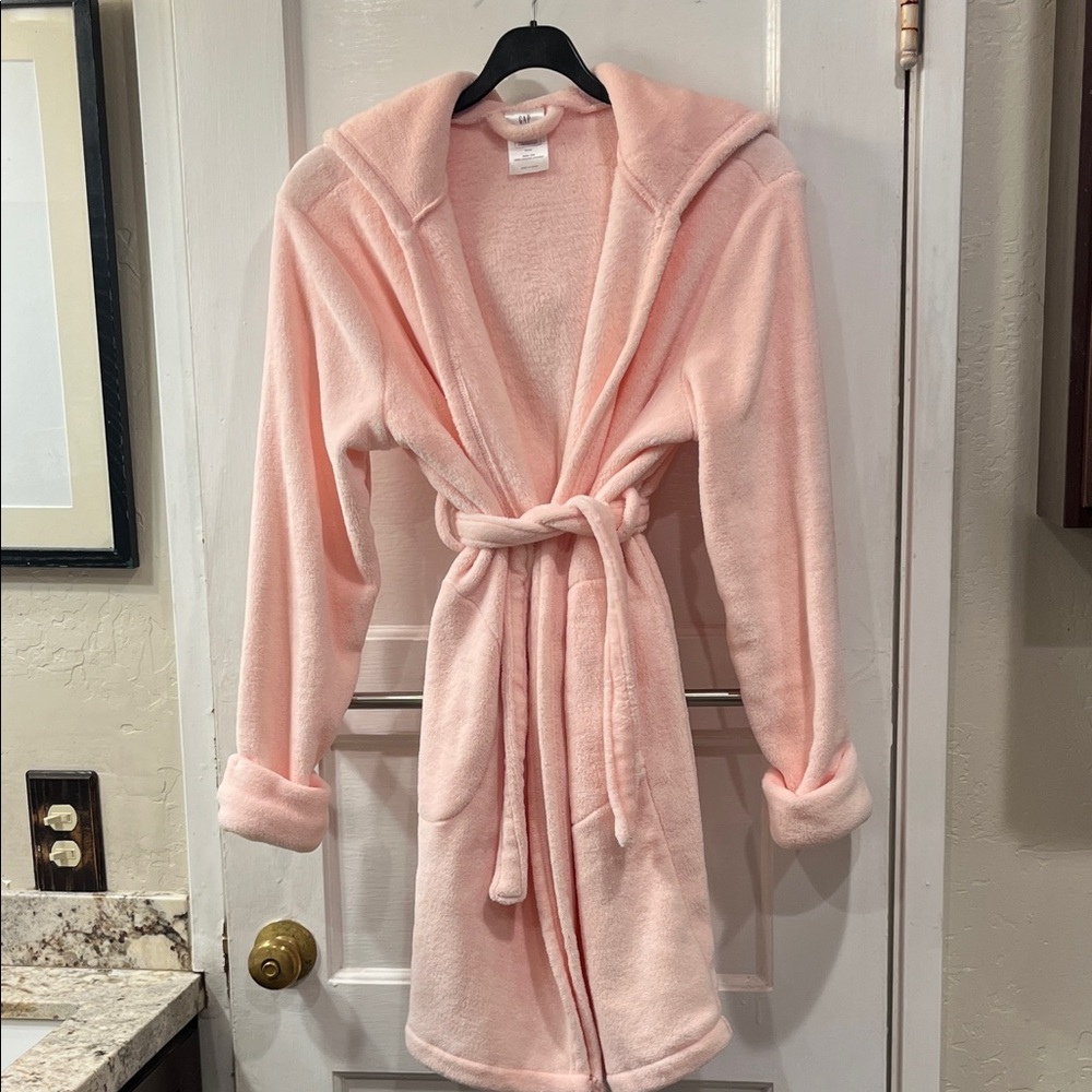 GAP Kids Pink Fleece Robe